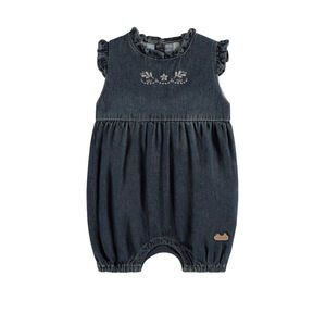 Souris mini DARK BLUE ONE PIECE IN LIGHT DENIM REGULAR FIT, 6-9 months 🇨🇦